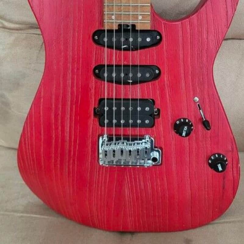 2021 – Present Charvel Pro-Mod DK24 HSS 2PT CM Ash Red Ash