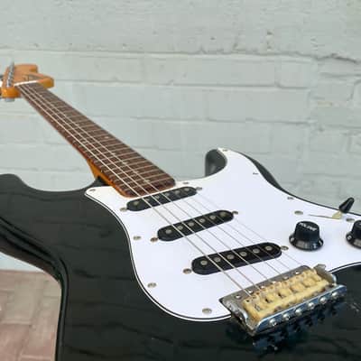 1975 Greco Stratocaster ... Khruangbin Mark Speer WIRING + NYLON Saddles + FLAME MAPLE NECK + Unique TREM claw see trough! (MADE IN JAPAN Lawsuit Era + Gigbag) ... Matsumoku Built – Pre-Serial Vintage image 9