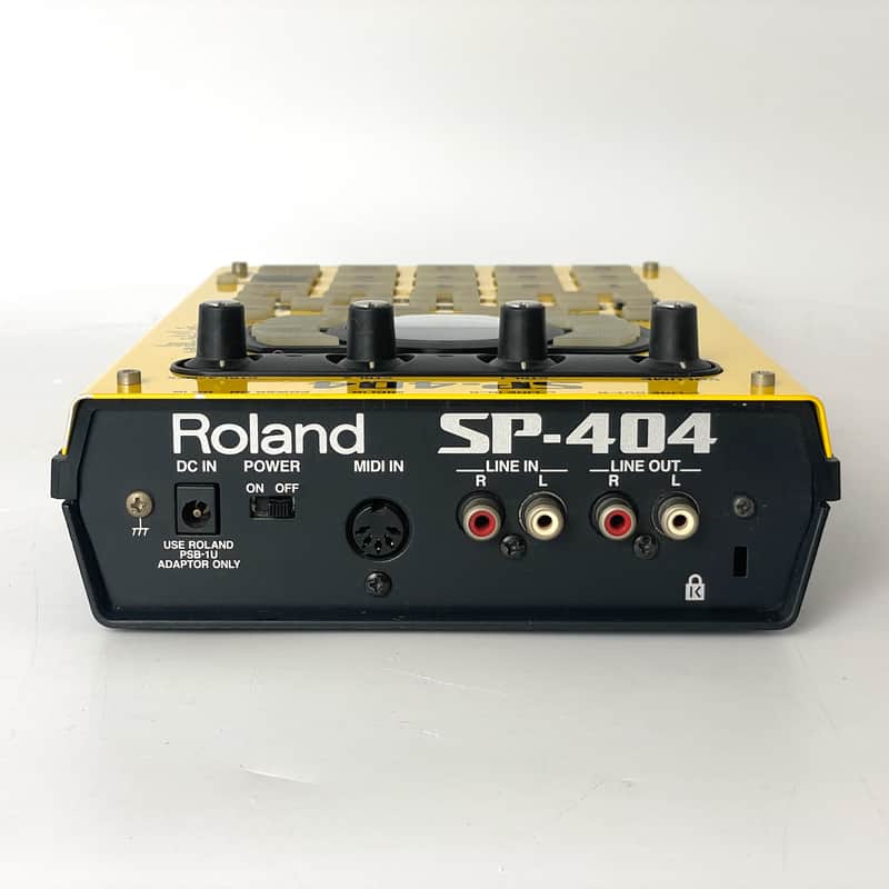 Roland SP-404 Rare Limited Yellow Linear Wave Sampler | Reverb