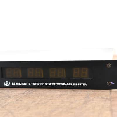 ESE ES-488U SMPTE / EBU Time Code Reader, Generator, and Video Inserter CG00XUT image 2