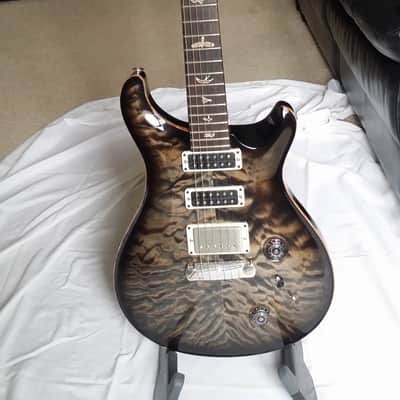 PRS Studio Charcoal Quilt Stoptail (signed by Paul Reed Smith) image 2
