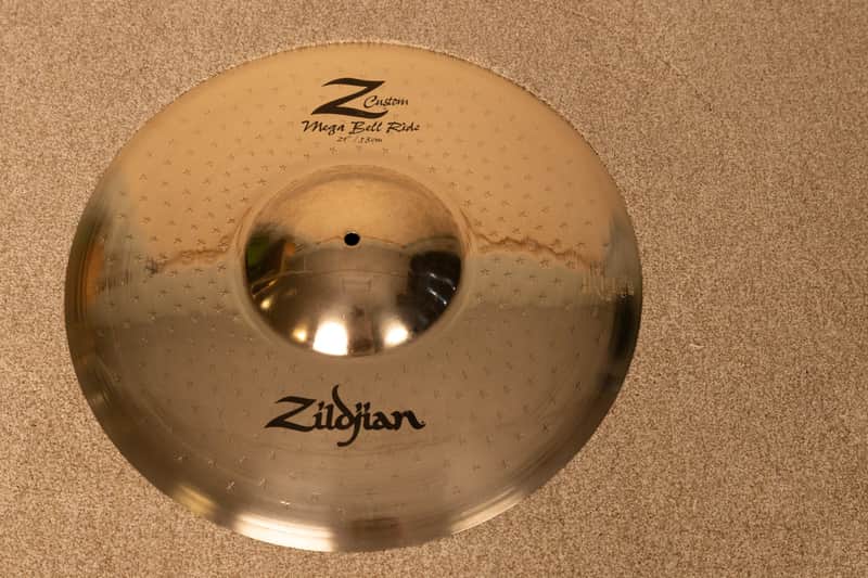 Zildjian Z Custom 21" Mega Bell Ride Cymbal 3802g image 1