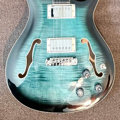 PRS SE Hollowbody II Piezo 2020 - Present - Peacock Blue image 2