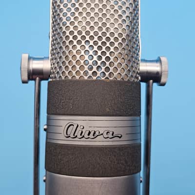 ☆Vintage 1960s Aiwa VM-15 *Serviced* Ribbon Microphone - Bi-directional RCA 77 Like Design Clone image 14