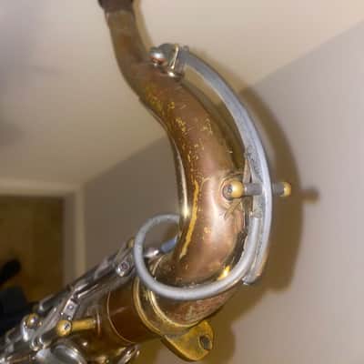 Vintage buescher Aristocrat series III Tenor saxophone, post Big G SN359090 image 8