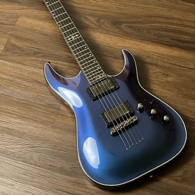 Schecter Hellraiser Hybrid C-1 UV in Ultra Violet image 1