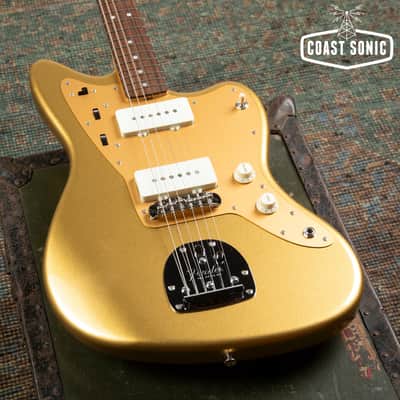 2025 Fender FSR Traditional 60s Jazzmaster Made in Japan - Mystic Aztec Gold Matching Headstock image 6