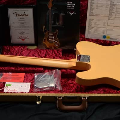 Fender CUSTOM SHOP 1952 Telecaster LCC 2022 - Nocaster Blonde image 8