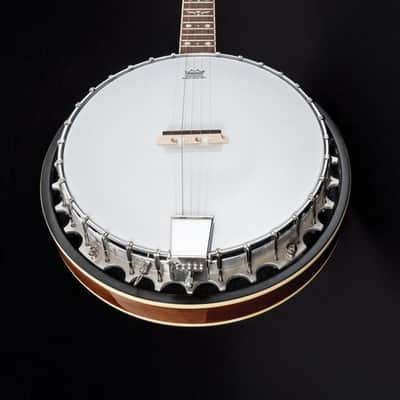 Oscar Schmidt OB5 Blue Grass Remo Head Mahogany Back Nato Neck Wood 5-String Resonator Banjo image 4