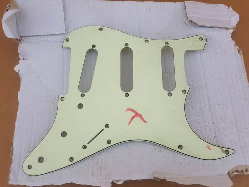 MINT GREEN STR*T PICKGUARD image 1