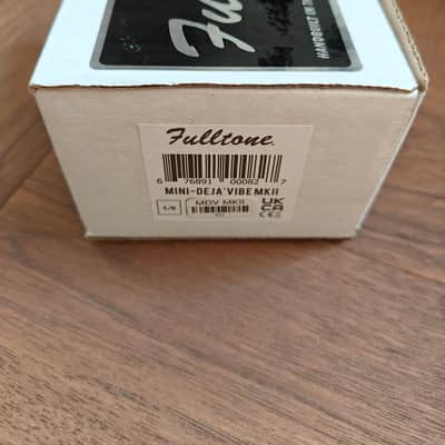 Fulltone CS-MDV MkII Custom Shop Mini Deja Vibe MkII 2010s - Silver image 6