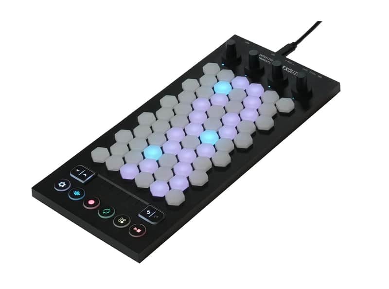 Intuitive Instruments Exquis Hexagonal MPE MIDI Controller image 1