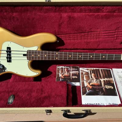 LAKLAND 1ST JOE OSBORN USA SIGNATURE MODEL BASS GUITAR MADE - LIKE NEW 1998 - Shoreline Gold image 1