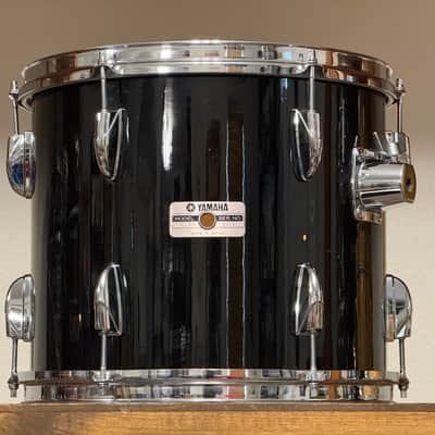 1986 Yamaha 8000 Tour Custom Piano Black Lacquer 12/13/16/22 Drum Kit image 16
