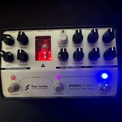 Two Notes Revolt Guitar 3 Channel Analog Amp Sim Pedal image 3