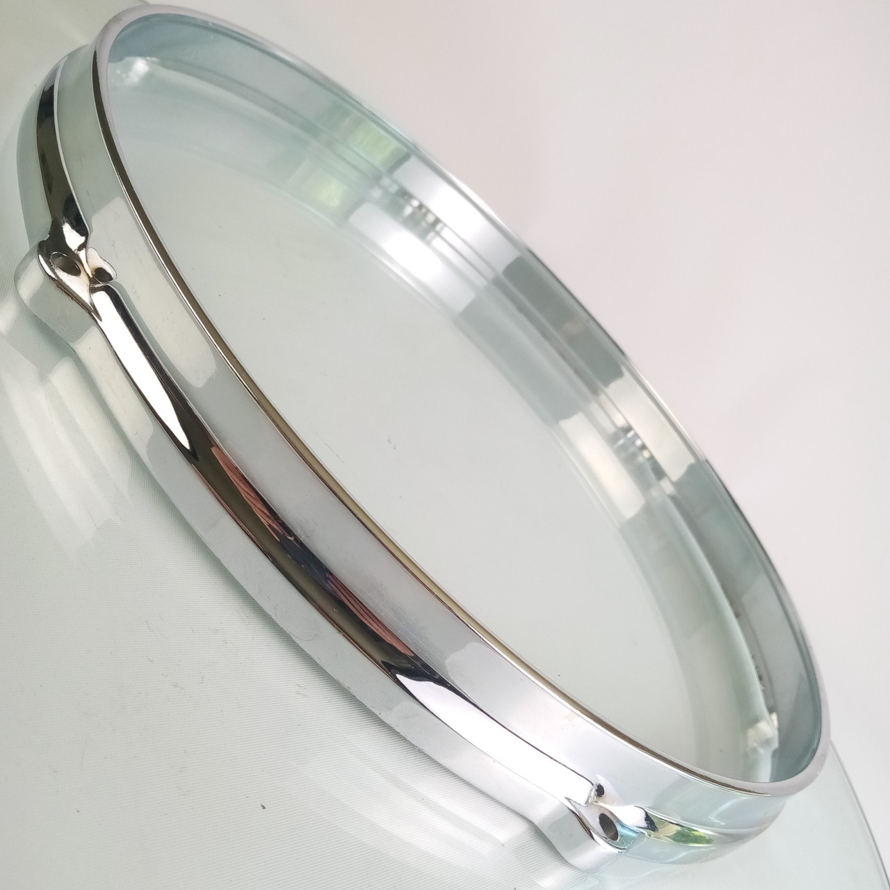 Gretsch 13" 6-Lug Die-Cast Tom Drum Rim/Hoop Vintage 70s-80s Brooklyn Chrome USA — main photograph