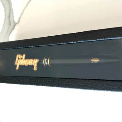 Official Gibson Black Logo Pen w/ Collector Case | Gold Gibson Script image 7