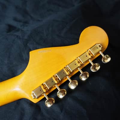 Fender Japan JM-66G/EX Jazzmaster Reissue (1994) MIJ Limited Edition – Blonde w/ Gold Hardware image 12