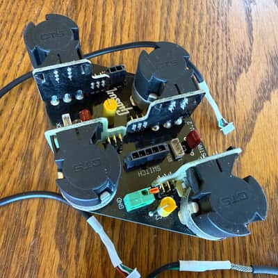 Gibson CTS Chrome Burstbucker Lead 61 and Rhythm 61 PAF Alnico Humbucker Pickups and Quick Connect Wiring Harness Kit:  Push-Pull Pots, Coil Splits, Phase, Pure Bypass - Hand Wound in USA image 8