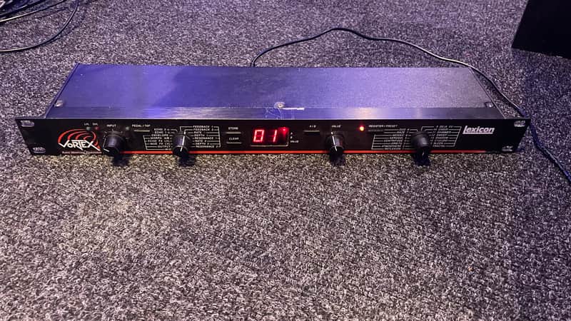 Lexicon Vortex Audio Morphing Processor 1990s - Black image 1
