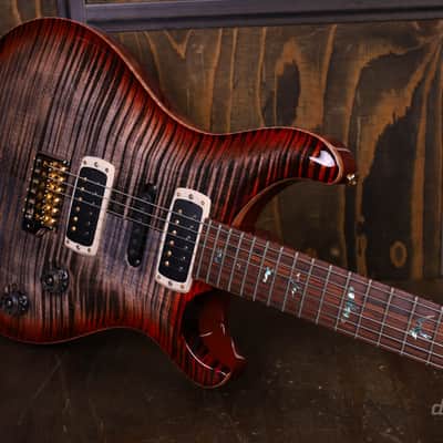 PRS Wood Library Modern Eagle V Charcoal Cherry Burst image 15