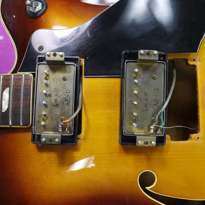 YAMAHA AE-12 1973 Japan Vintage L-5 style Archtop image 23