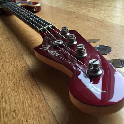 Fender Aerodyne Jazz Bass 2006-08 Old Candy Apple Red image 5