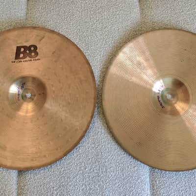 Sabian B8 14" hihat, 16" thin crash, b8 pro 16" medium crash 2000 - Natural image 2