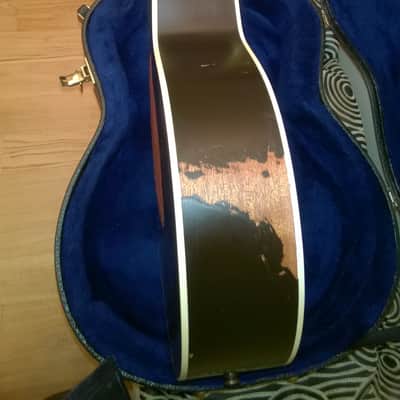 Gibson L1 "Robert Johnson" custom shop 2004 relic sunburst image 5