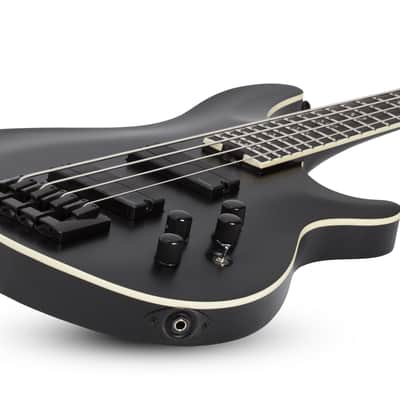 Schecter SLS Elite-4 Evil Twin Satin Black image 2