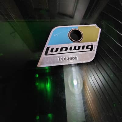 1970s Ludwig "Virgin" Vistalite 14x24" Bass Drum with Single-Color Finish image 7