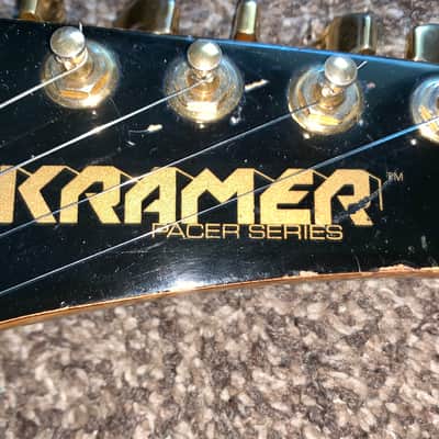 Vintage 1983 Kramer Pacer Blue burst electric guitar made in the usa image 3