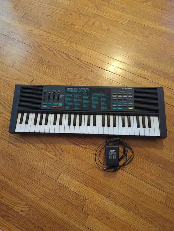 Yamaha PSS-270 Synthesizer 1986 - Black image 1