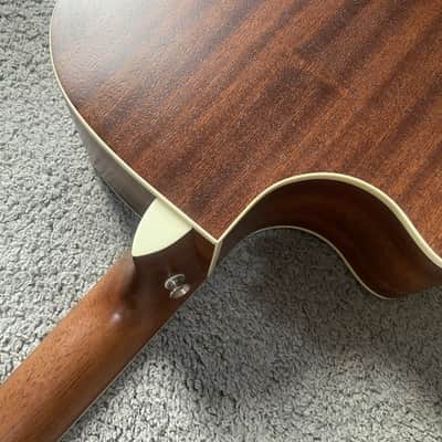 Luna Phoenix 40 Inch Acoustic Guitar, Spruce Top, Mahogany Body, Pau Ferro Fingerboard image 8