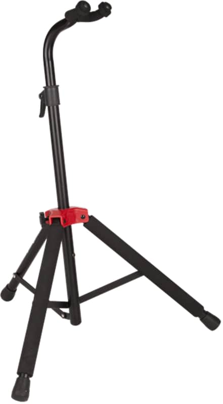 Fender Deluxe Hanging Guitar Stand, Black/Red image 1