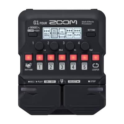 Zoom G1 FOUR Guitar MultiEffects Processor image 1