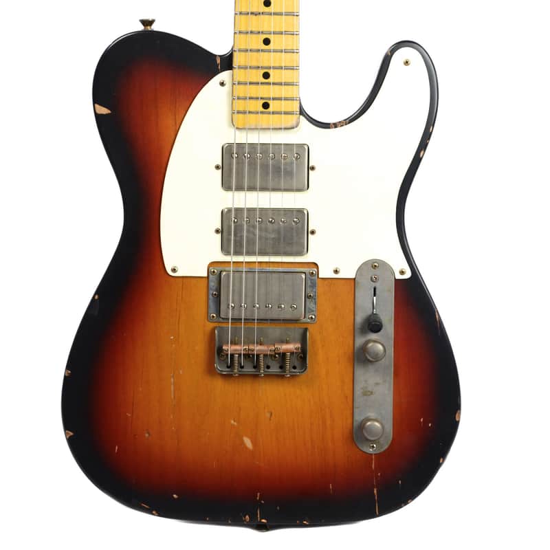 Nash T3HB 3-Tone Burst  Light Relic (Serial #3020) image 1