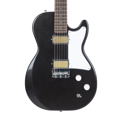 2022 Harmony Jupiter Electric Guitar, Space Black, 022XXXX image 4