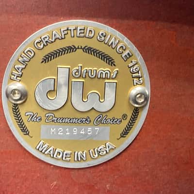 Terry Bozzio's DW - 5.5x10" Collector's Maple Snare Drum 1998 Mahogany Satin Oil image 5