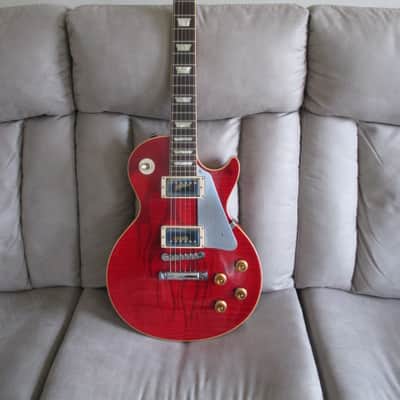 Gibson Les Paul Hot Rod 58 USA LTD 2008 Cherry Red with Translucent Ghost Flames image 1