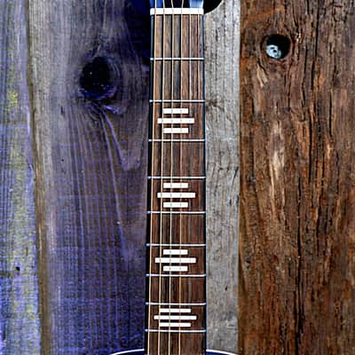 Recording King RPH-R2 Dirty 30s Single 0 Resonator - A/E - Matte Blue w/ Gig Bag image 14
