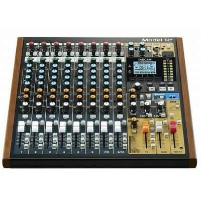 Tascam Model 12 Digital Multitrack Recorder With 10-Channel Analogue Mixer & USB Audio Interface image 2