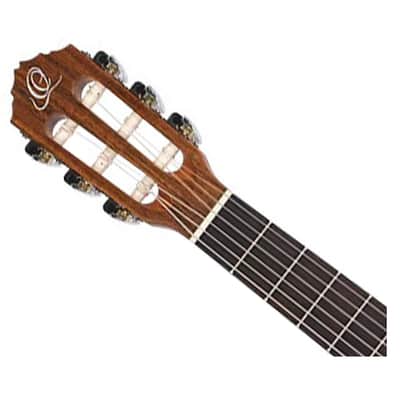 Ortega Guitars R121-1/2 Family Series 1/2 Size Nylon Classical Guitar image 4