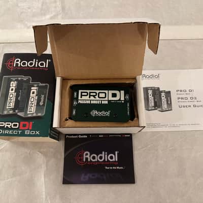Radial ProDI Passive Direct Box – Made in Canada – Original Box & Manuals image 7