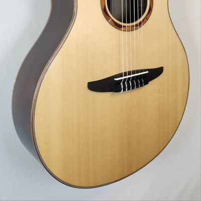 Yamaha NTX3 All Solid Cutaway Acoustic-Electric Nylon String Guitar, MIJ, W/Case image 5