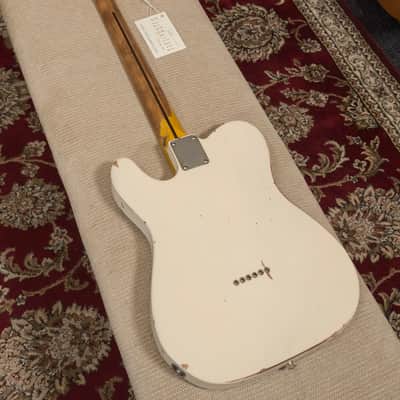 Nash T-52 Olympic White Medium Aging Guitar image 8