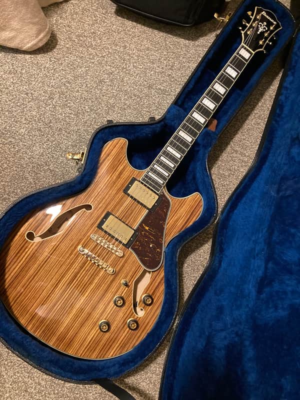 Ibanez AS93ZW-NT Artcore Expressionist 2019 - Present - Natural image 1