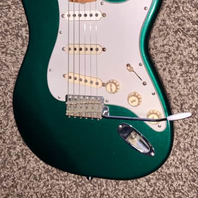 1997 Fender Classic Series '60s Stratocaster electric guitar Sherwood  green image 4