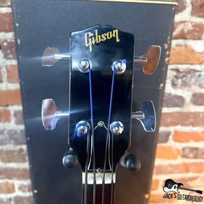 Gibson Melody Maker Short Scale Electric Bass w/ OHSC, Cable & Strap (1968 - Sparkling Burgundy) image 3