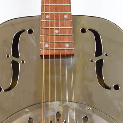 Dobro Hound Dog M-14 Metalbody - Nickel image 2